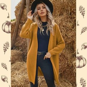 Mustard Yellow Cardigan